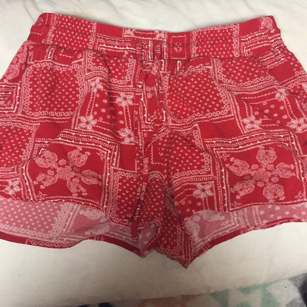 Cute red shorts